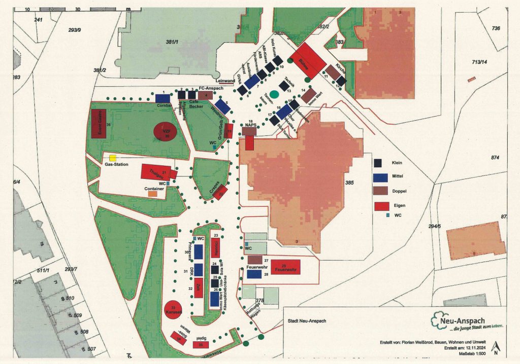 Lageplan Nikolausmarkt 2025